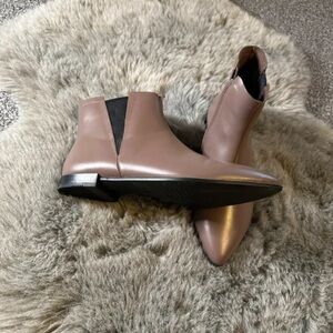 Ecco Taupe Ankle Boots